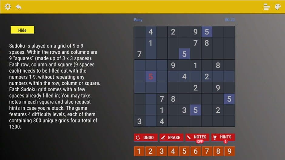 Скриншот 2 из Sudoku Master