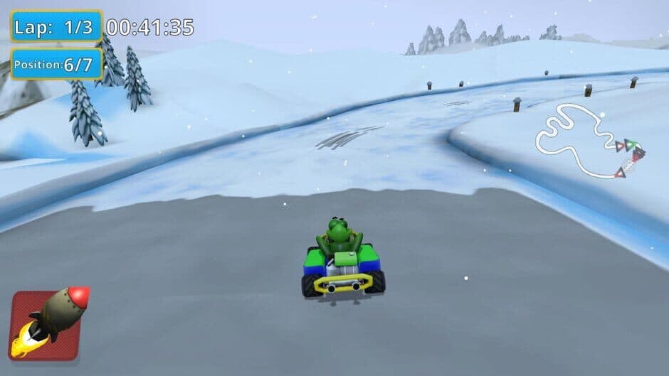 Скриншот 3 из Crazy Chicken Kart 2