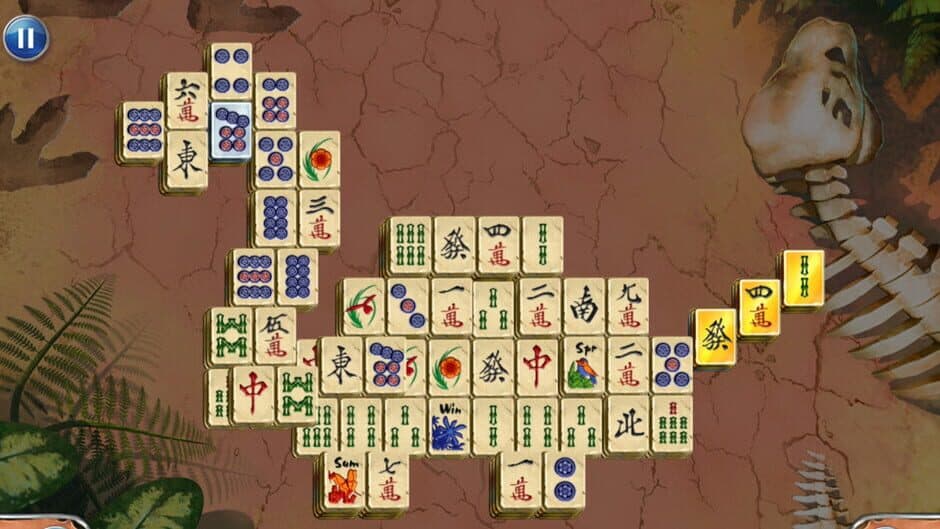 Скриншот 4 из Jurassic Mahjong