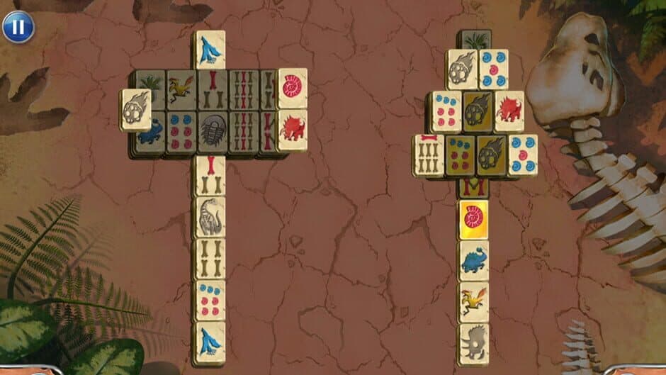 Скриншот 1 из Jurassic Mahjong