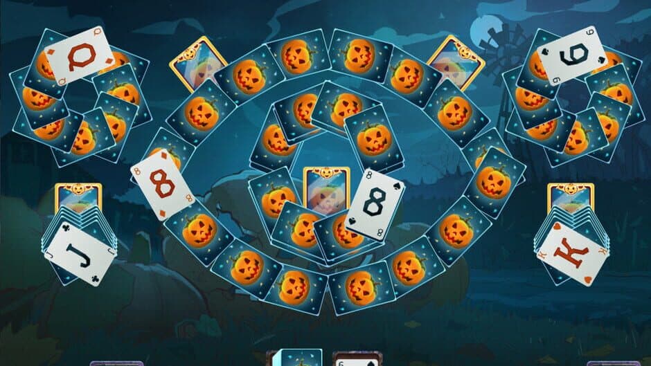 Скриншот 2 из Solitaire Game Halloween 2