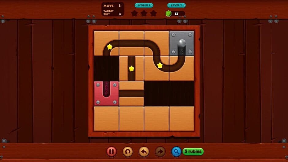 Скриншот 5 из Let it roll slide puzzle