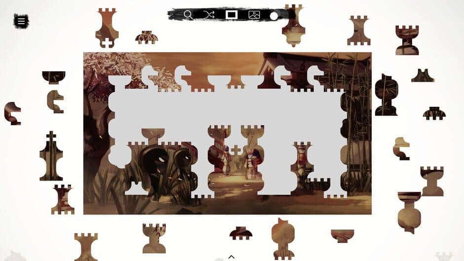 Скриншот 7 из Shinobi's Way - a jigsaw chess tale