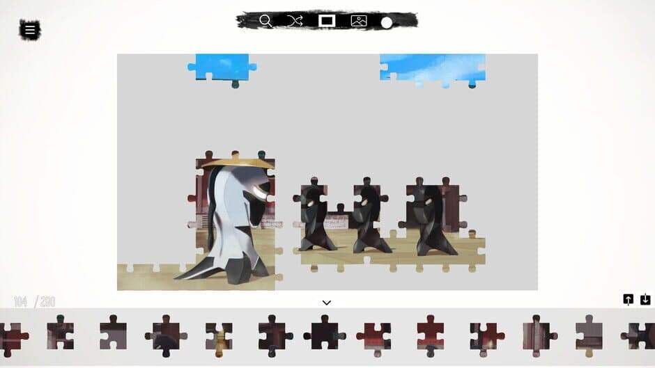 Скриншот 2 из Shinobi's Way - a jigsaw chess tale