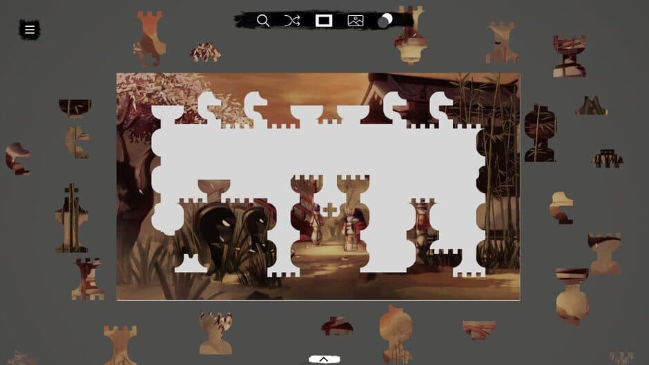 Скриншот 4 из Shinobi's Way - a jigsaw chess tale
