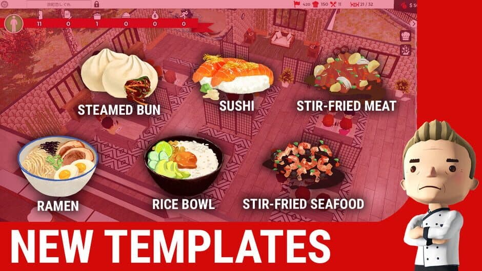 Скриншот 6 из Chef: A Restaurant Tycoon Game - Eastern Asian Cuisine
