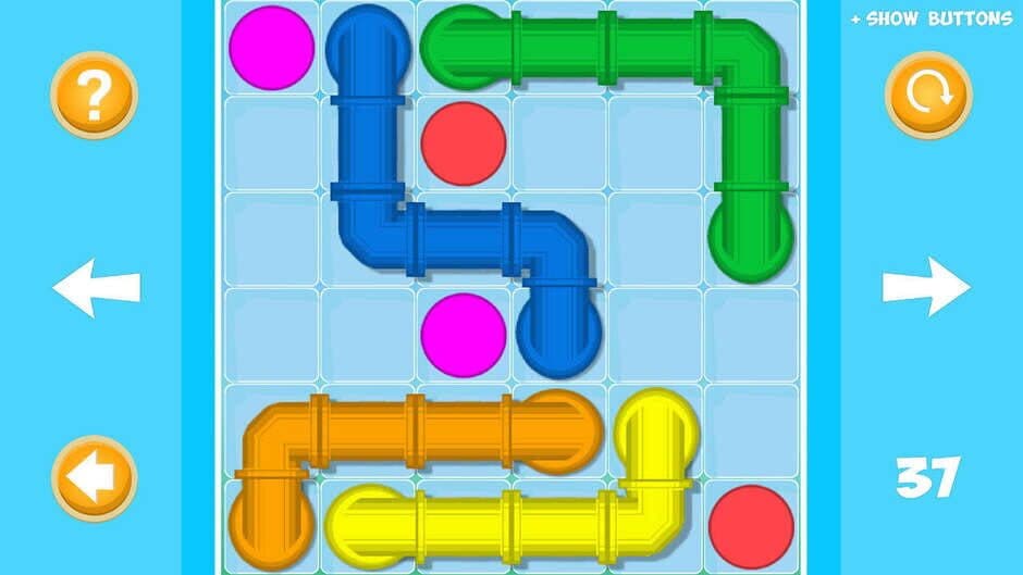 Скриншот 5 из Connect Color Dots: Fun Water Flow Pipe Line Art Puzzle Game