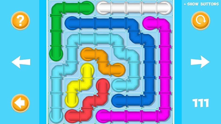 Скриншот 1 из Connect Color Dots: Fun Water Flow Pipe Line Art Puzzle Game