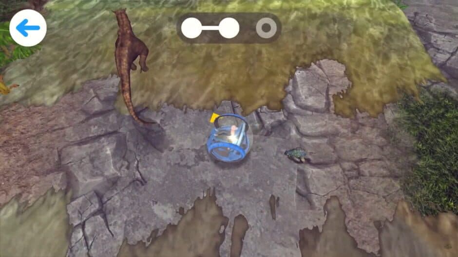 Скриншот 1 из Jurassic World: Camp Cretaceous - Gyrosphere Minigame