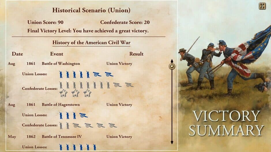 Скриншот 3 из Victory and Glory: The American Civil War