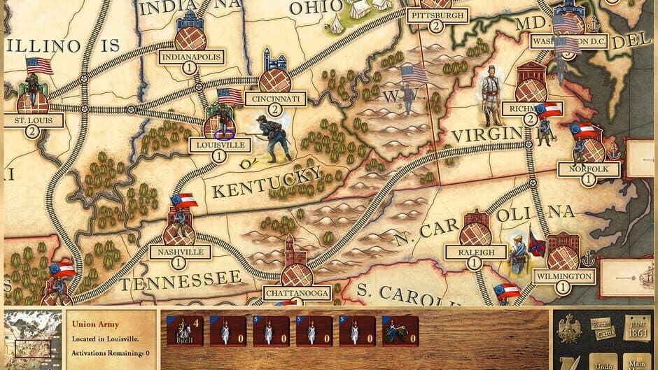Скриншот 4 из Victory and Glory: The American Civil War