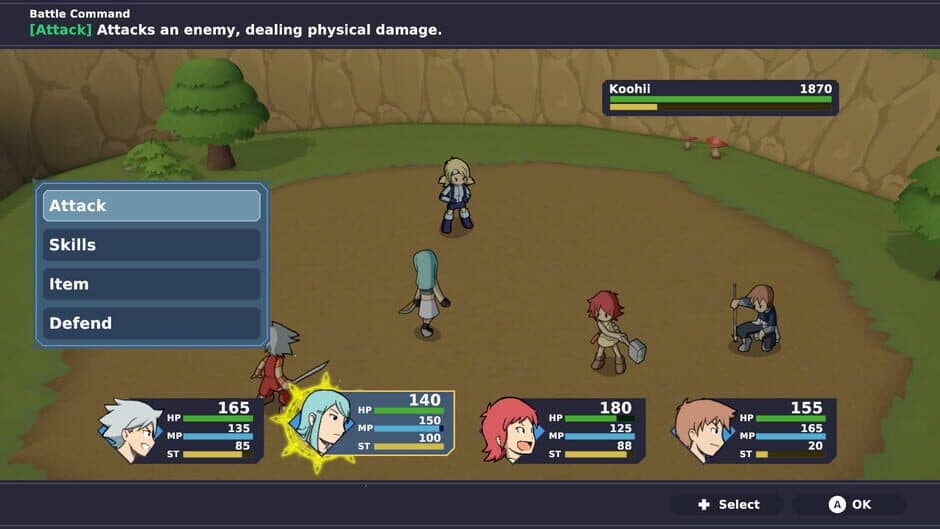 Скриншот 3 из Crystal Story: The Hero and the Evil Witch