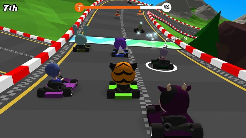 Скриншот 2 из Go Kart Run!