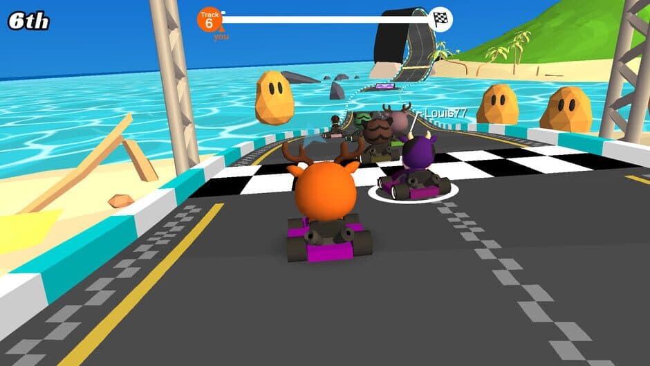 Скриншот 5 из Go Kart Run!