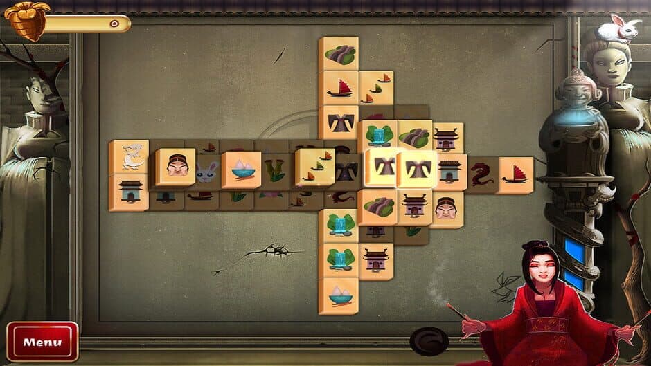 Скриншот 1 из 2D Mahjong Temple