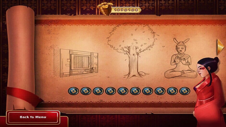 Скриншот 5 из 2D Mahjong Temple