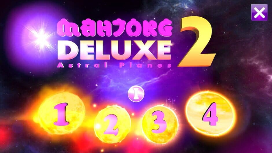 Скриншот 1 из Mahjong Deluxe 2: Astral Planes