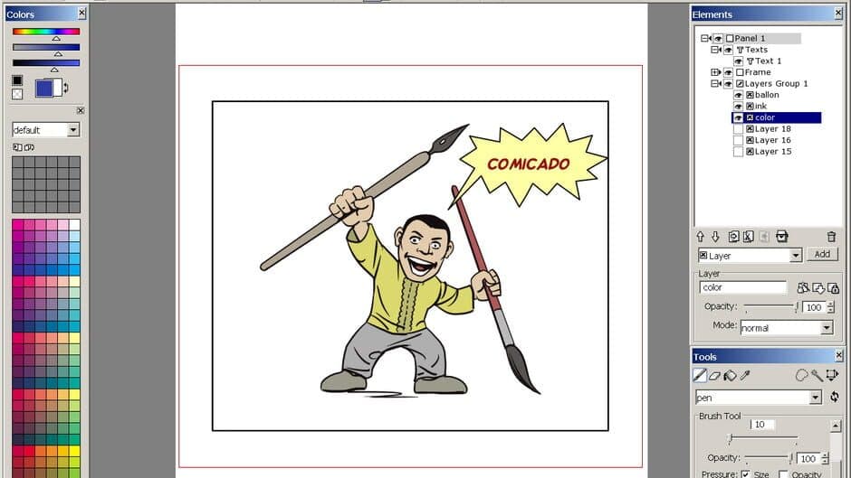 Скриншот 6 из Comicado