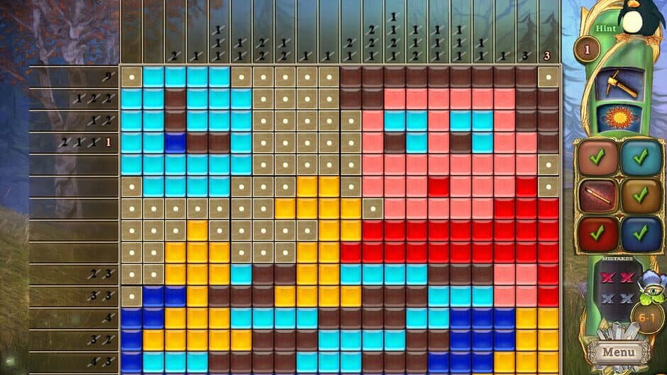 Скриншот 2 из Fantasy Mosaics 33: Inventor's Workshop
