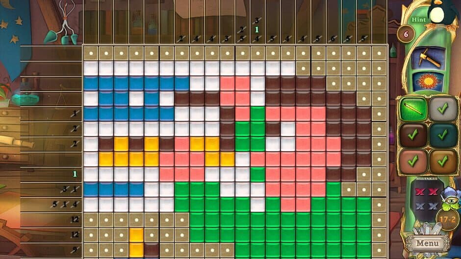 Скриншот 5 из Fantasy Mosaics 33: Inventor's Workshop