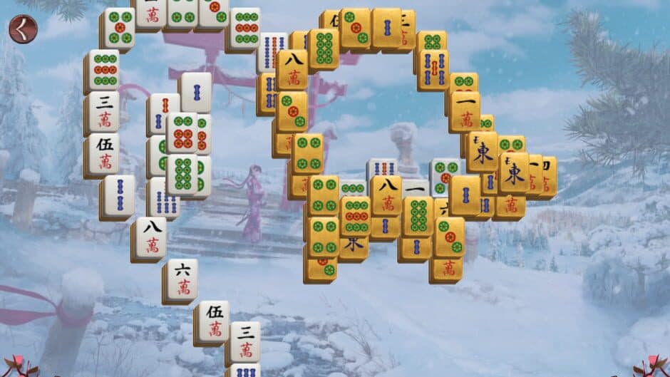 Скриншот 2 из Sakura Day Mahjong