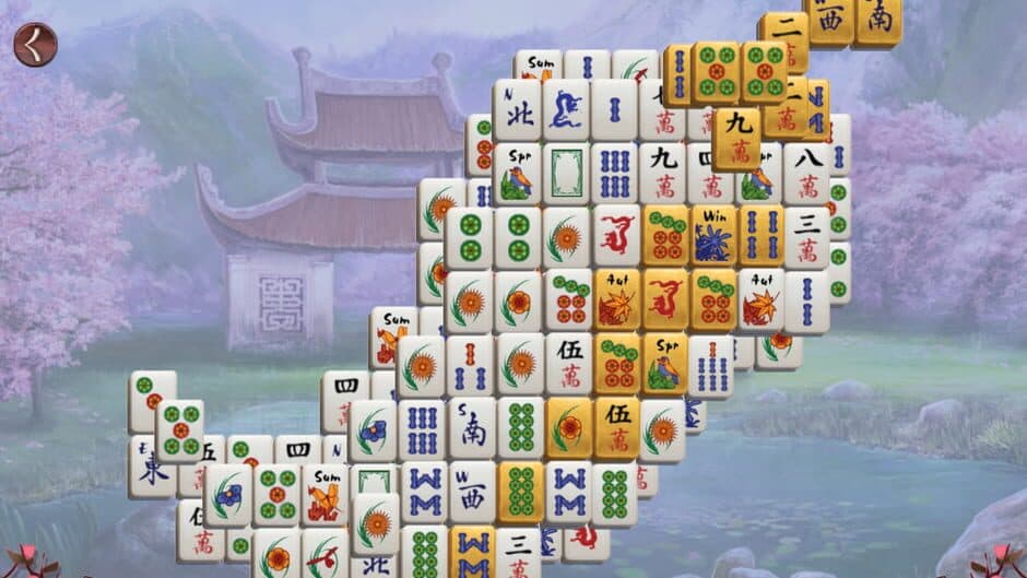 Скриншот 3 из Sakura Day Mahjong