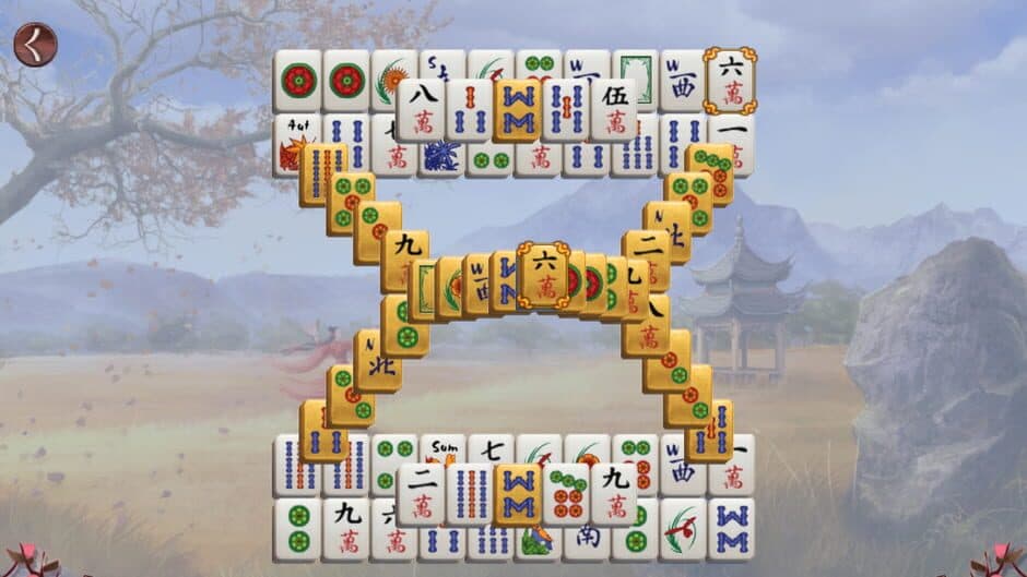 Скриншот 6 из Sakura Day Mahjong