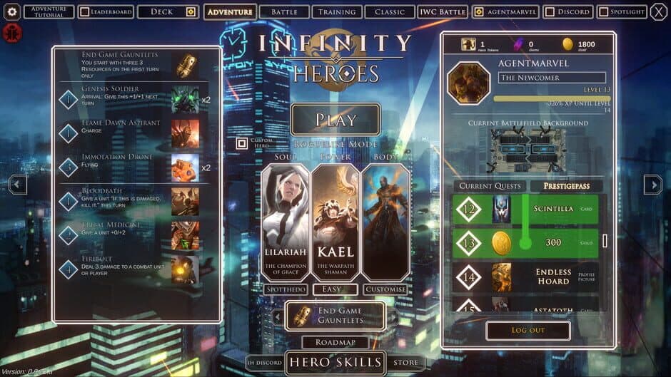 Скриншот 1 из Infinity Heroes