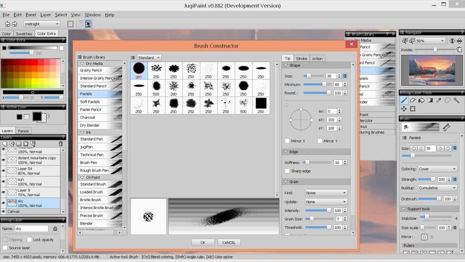 Скриншот 2 из JugiPaint