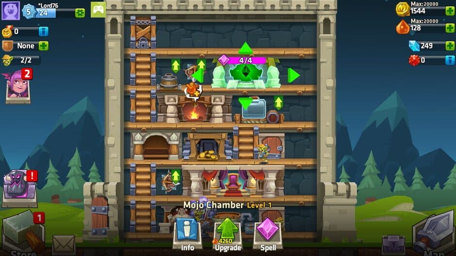 Скриншот 1 из Monster Castle