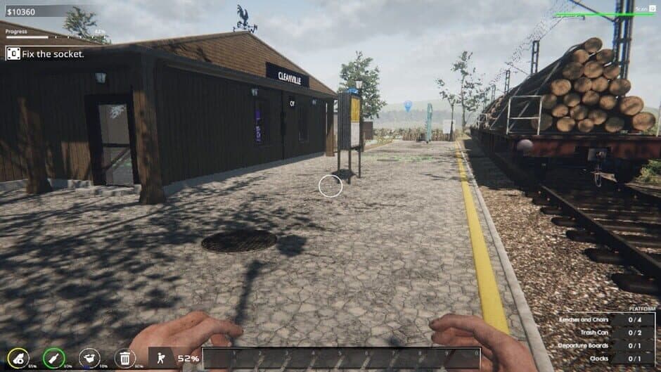 Скриншот 1 из Train Station Renovation: First Job