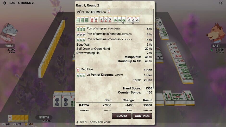 Скриншот 3 из Kemono Mahjong