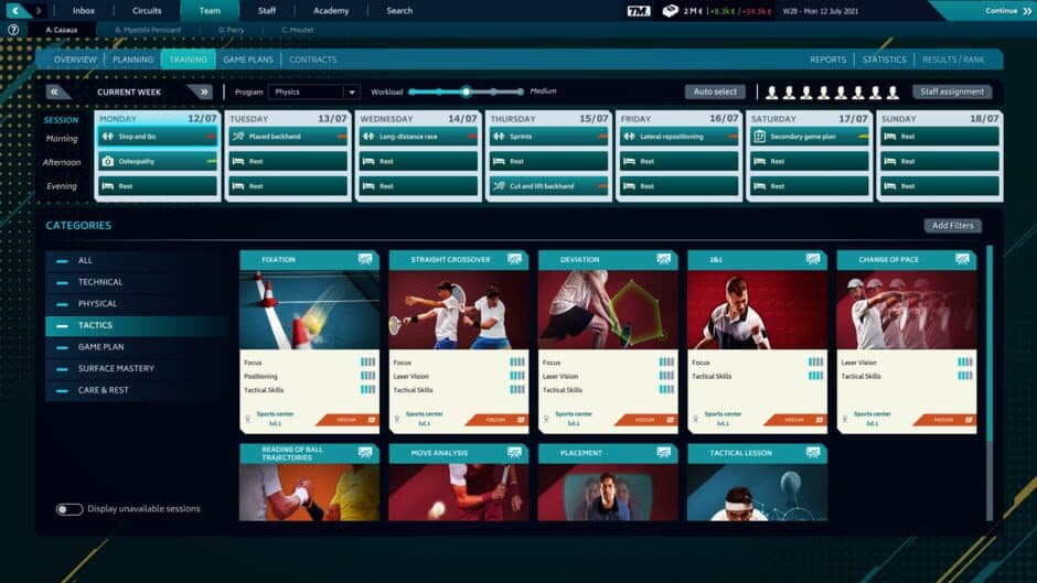 Скриншот 2 из Tennis Manager 2021