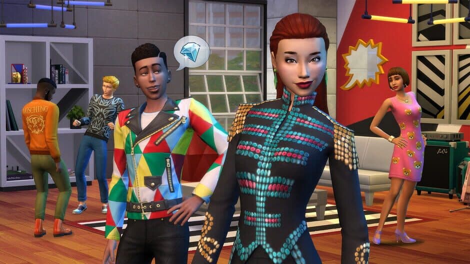 Скриншот 4 из The Sims 4: Moschino Stuff