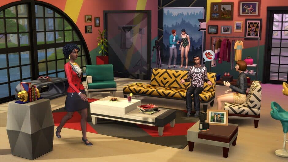 Скриншот 2 из The Sims 4: Moschino Stuff