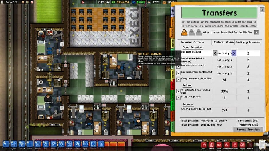 Скриншот 1 из Prison Architect: Cleared for Transfer