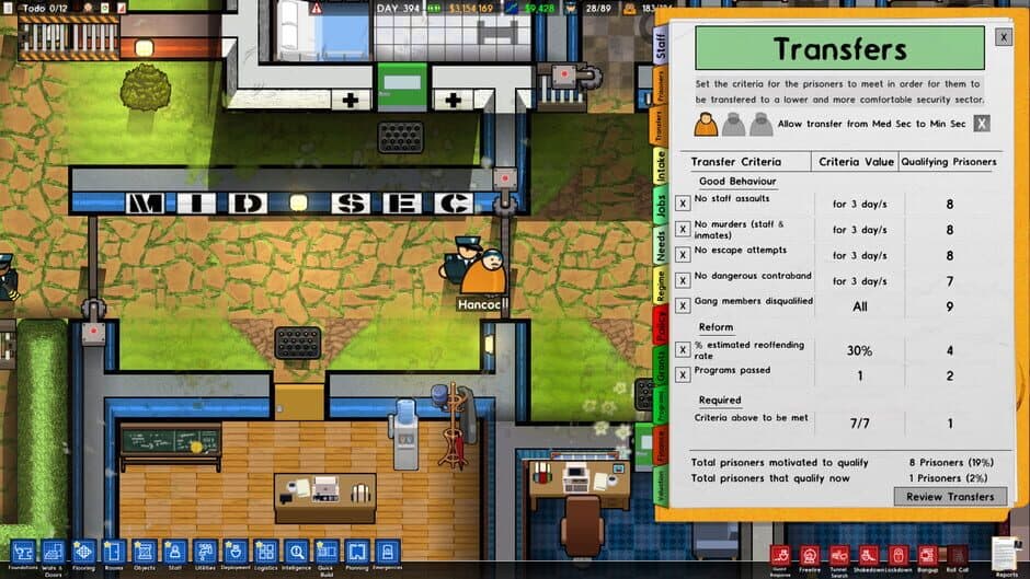 Скриншот 2 из Prison Architect: Cleared for Transfer