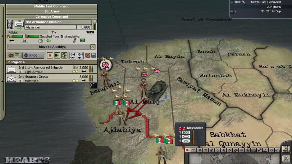 Скриншот 3 из Hearts of Iron III: For the Motherland
