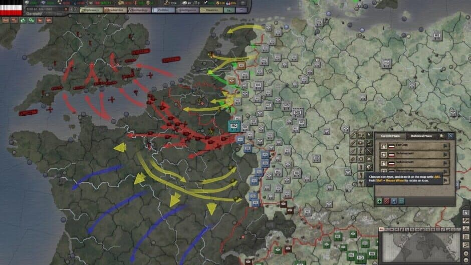 Скриншот 9 из Hearts of Iron III: Their Finest Hour