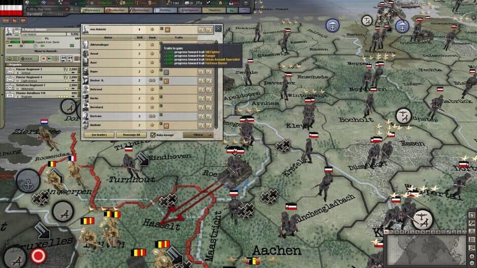 Скриншот 1 из Hearts of Iron III: Their Finest Hour