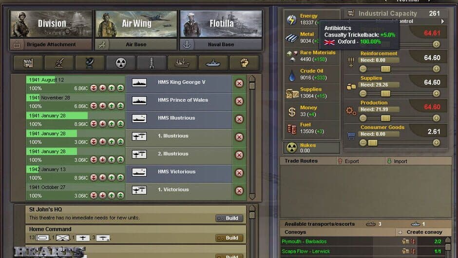 Скриншот 7 из Hearts of Iron III: For the Motherland