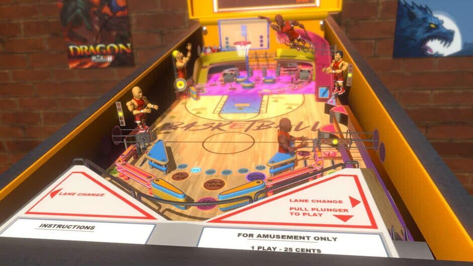 Скриншот 2 из Basketball Pinball