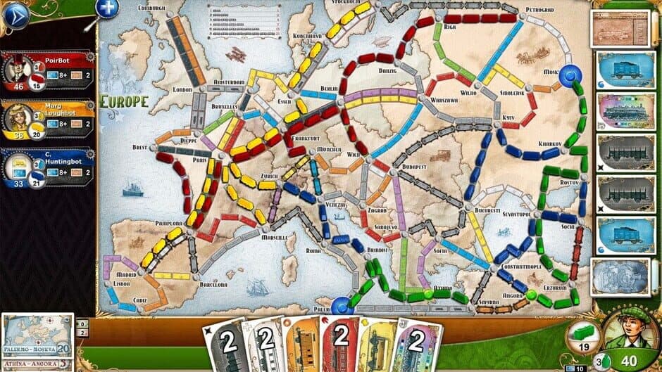Скриншот 2 из Ticket to Ride: Europe