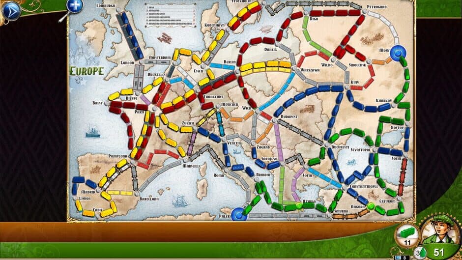 Скриншот 5 из Ticket to Ride: Europe
