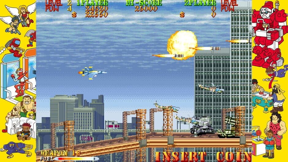 Скриншот 1 из Capcom Arcade Stadium: Carrier Air Wing
