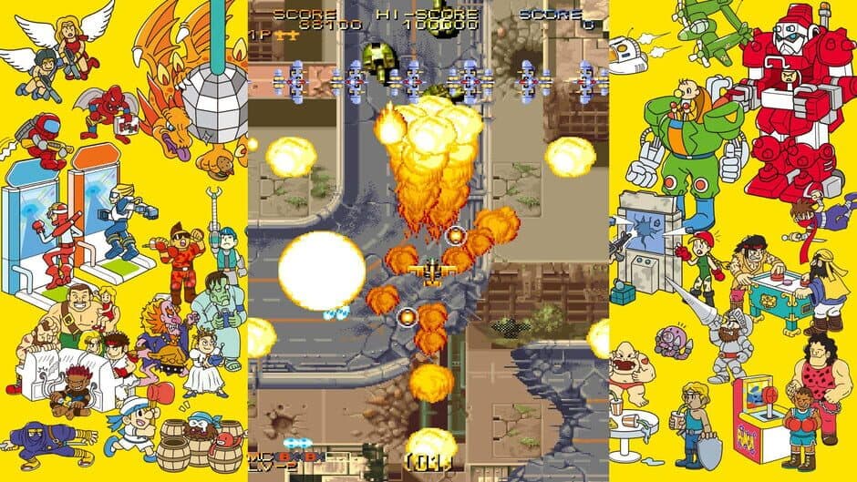 Скриншот 4 из Capcom Arcade Stadium: Varth - Operation Thunderstorm