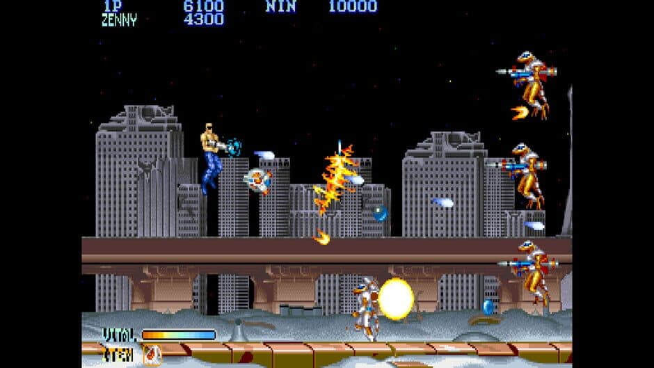 Скриншот 2 из Capcom Arcade Stadium: Forgotten Worlds