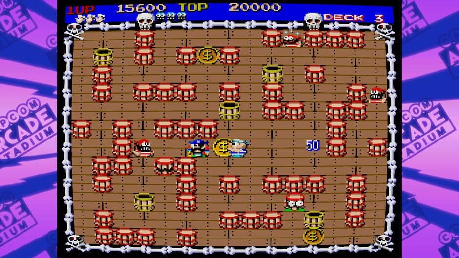 Скриншот 5 из Capcom Arcade Stadium: Pirate Ship Higemaru