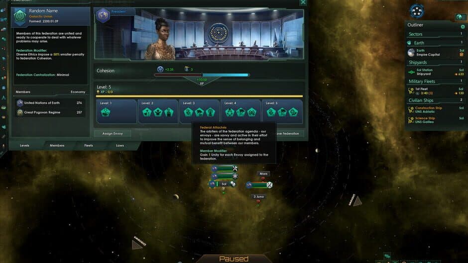 Скриншот 8 из Stellaris: Federations