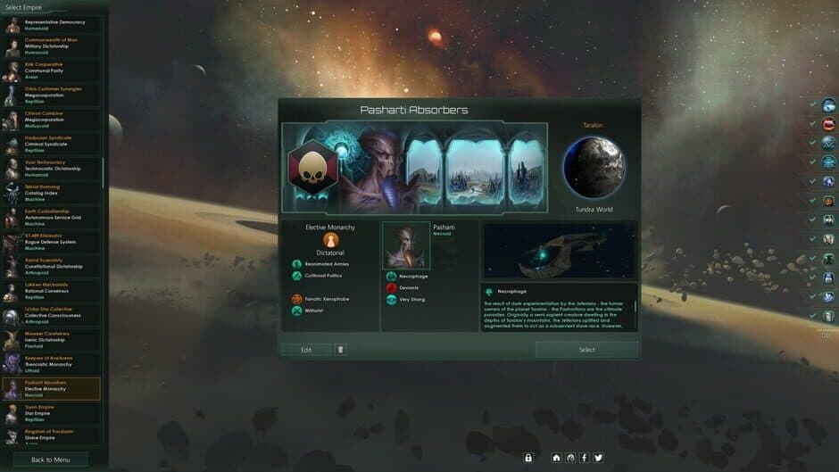 Скриншот 1 из Stellaris: Necroids Species Pack